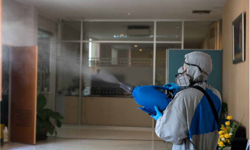 disinfecting image